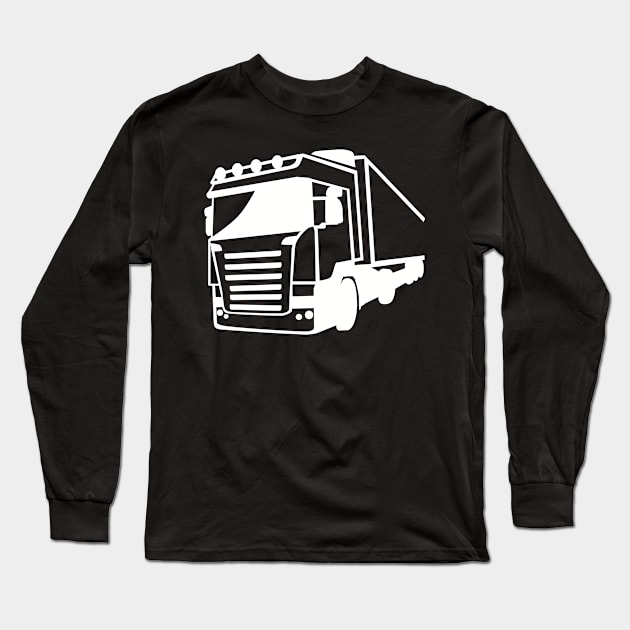 Truck Long Sleeve T-Shirt by Designzz